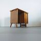 Bureau vintage en bois scandinave