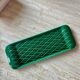 Vintage dark green ceramic plate
