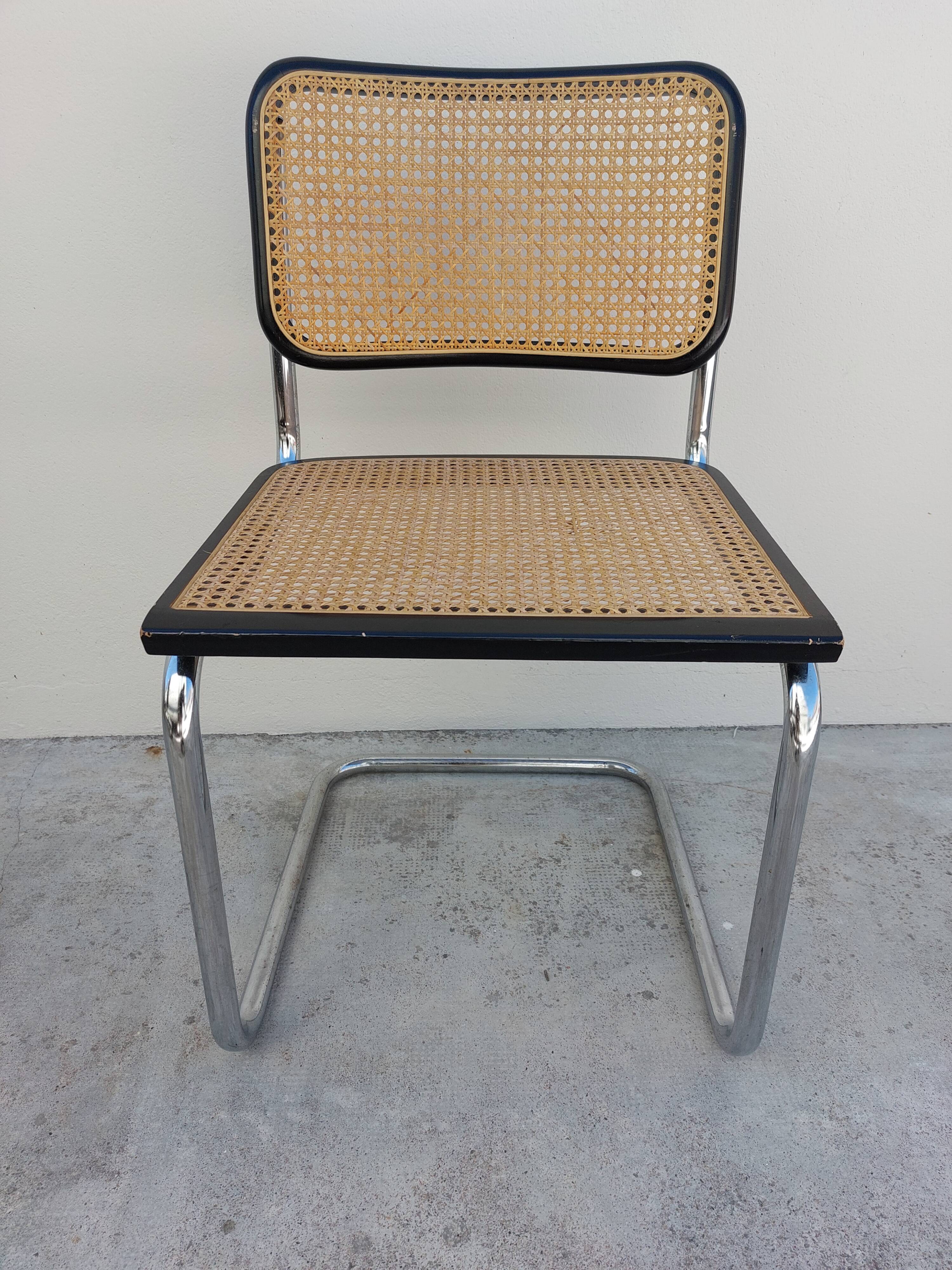 Chair Marcel Breuer B32 signed Italy cesca