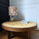 rare table basse ''ronde'' Vallauris par Raymonde Leduc.