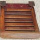 Folding seat wood Paris metro Sprague 1920