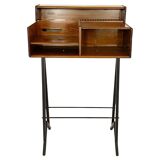 Mid Century Modern Vintage Wood Console Table, FIMSA Italy, 1960s