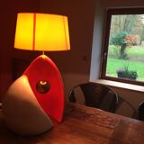 François Chatain ceramic office lamp