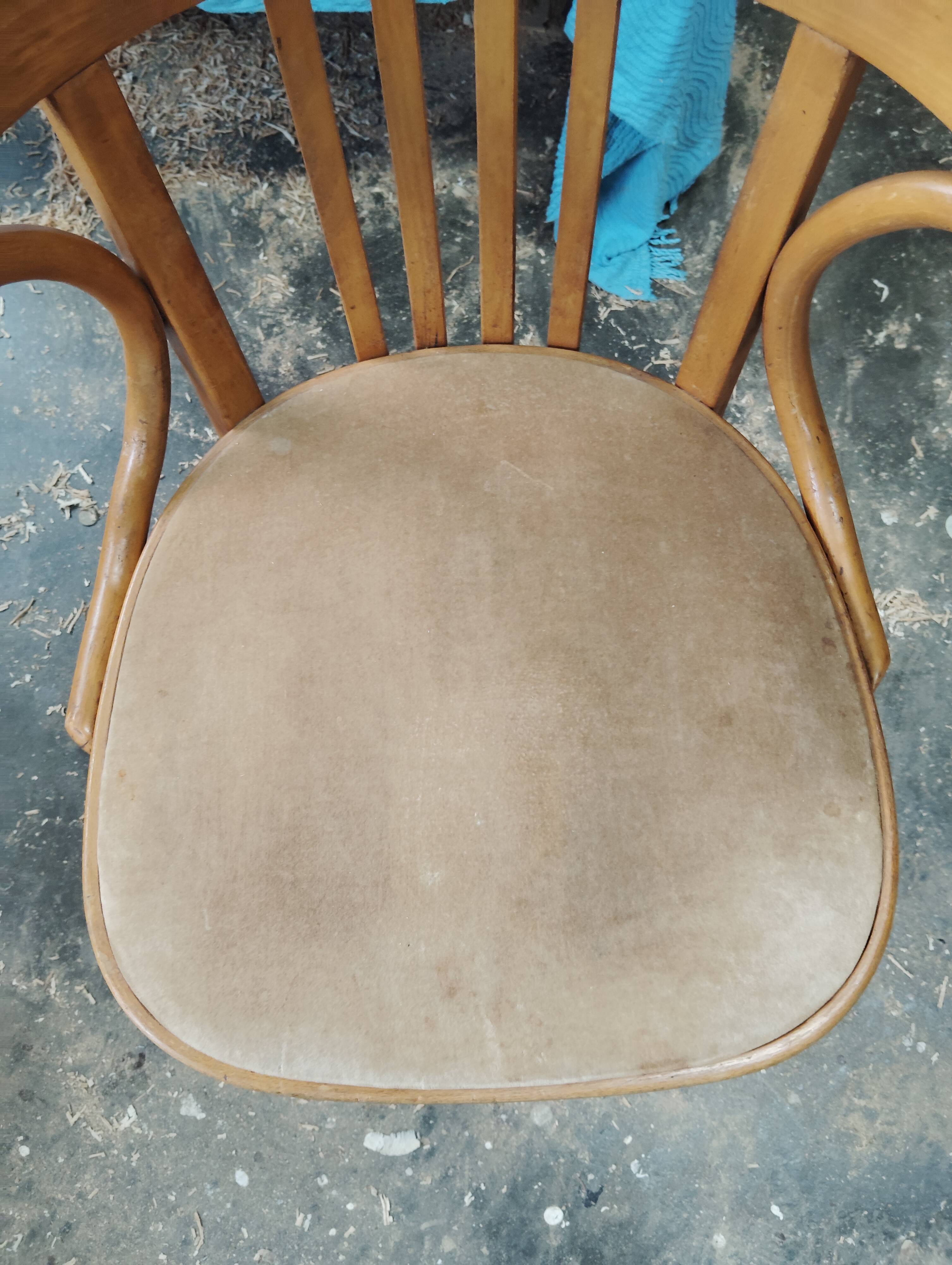 Chair with armrests Baumann no. 21