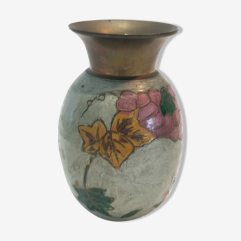 Vase en laiton