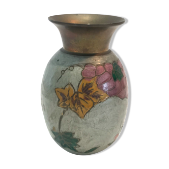 Brass vase