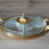 Oval aperitif tray
