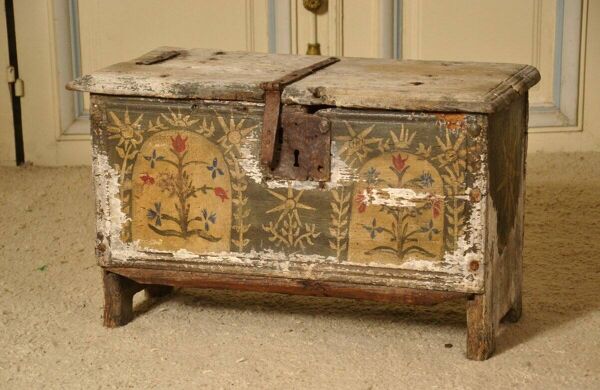 Coffre Alsacien Début 18eme Siècle