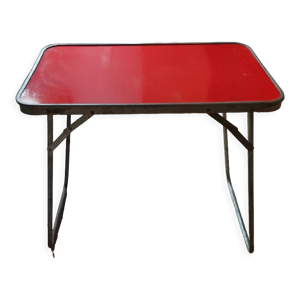 Table de camping pour enfant vintage