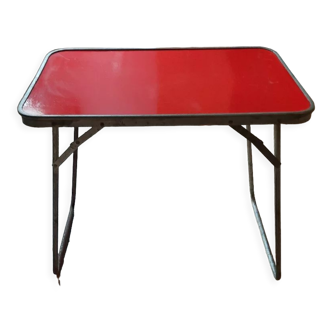 Table de camping pour enfant vintage