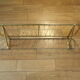 Vintage train luggage holder
