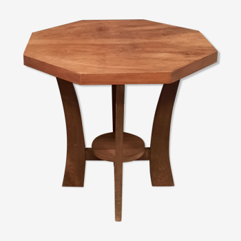 Table basse hexagonal vintage