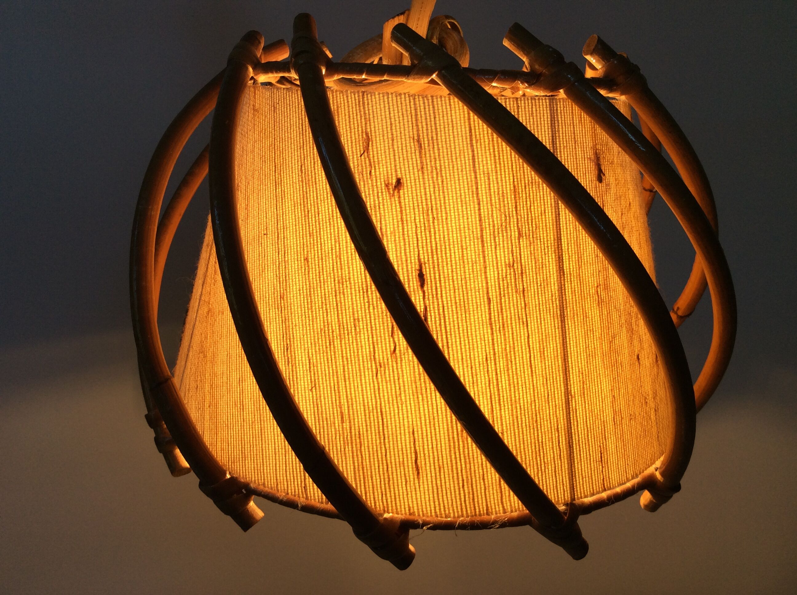 Rattan hanging