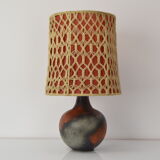 Mid-century Ceramic Table Lamp,1970's.