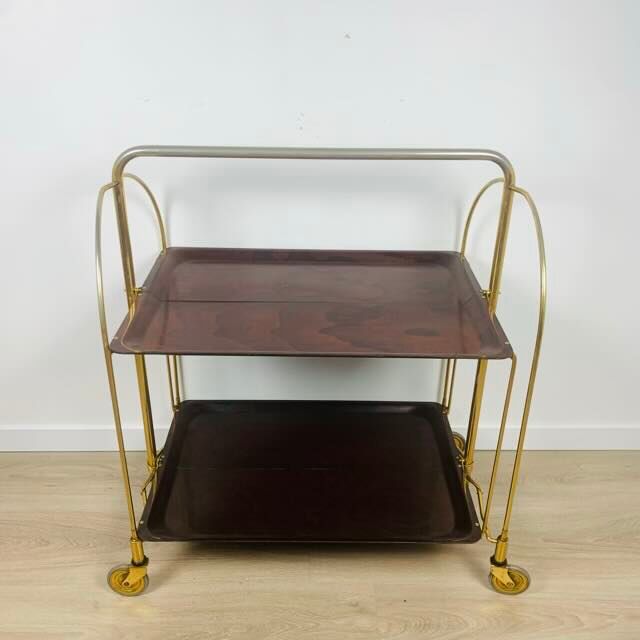 Gerlinol folding bar trolley from the 60s