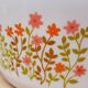 Lot 2 salad bowls Arcopal small flowers