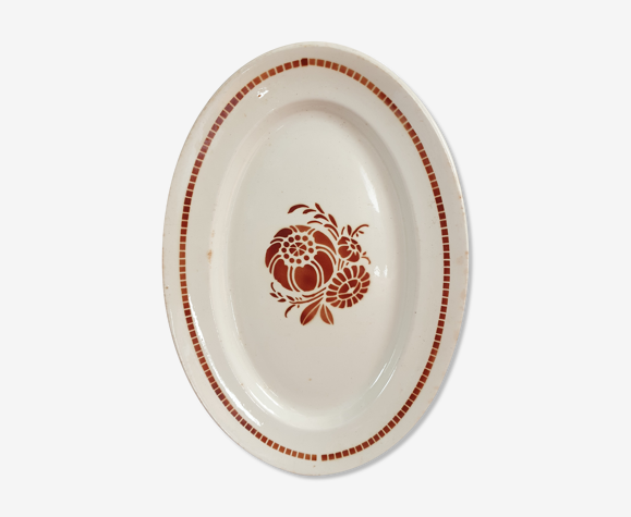 Oval dish Saint Amand