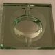 Jean Luce's square mirror art deco ashtray