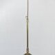 Lampe à suspension pencil split reed, rotin, bambou et laiton, italie, 1970s