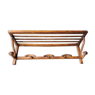 Old wall coat rack
