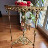 Bronze corner console