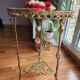 Bronze corner console