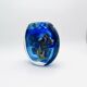 Vase Robert Pierini 2002 Studio Glass 6.3kg Inclusion Polychrome Signed
