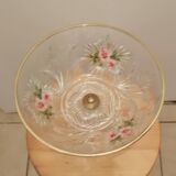 Vintage glass fruit bowl