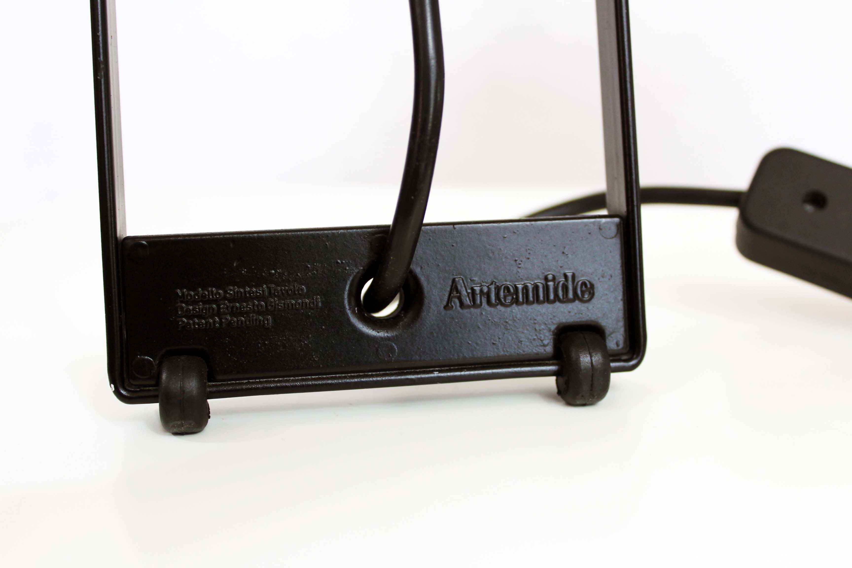 Lamp Artemide model Sintesi by Ernesto Gismondi