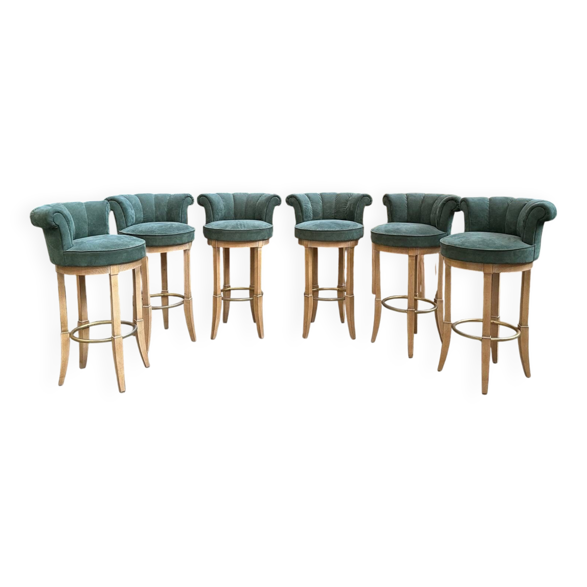 Set of 6 bar stools