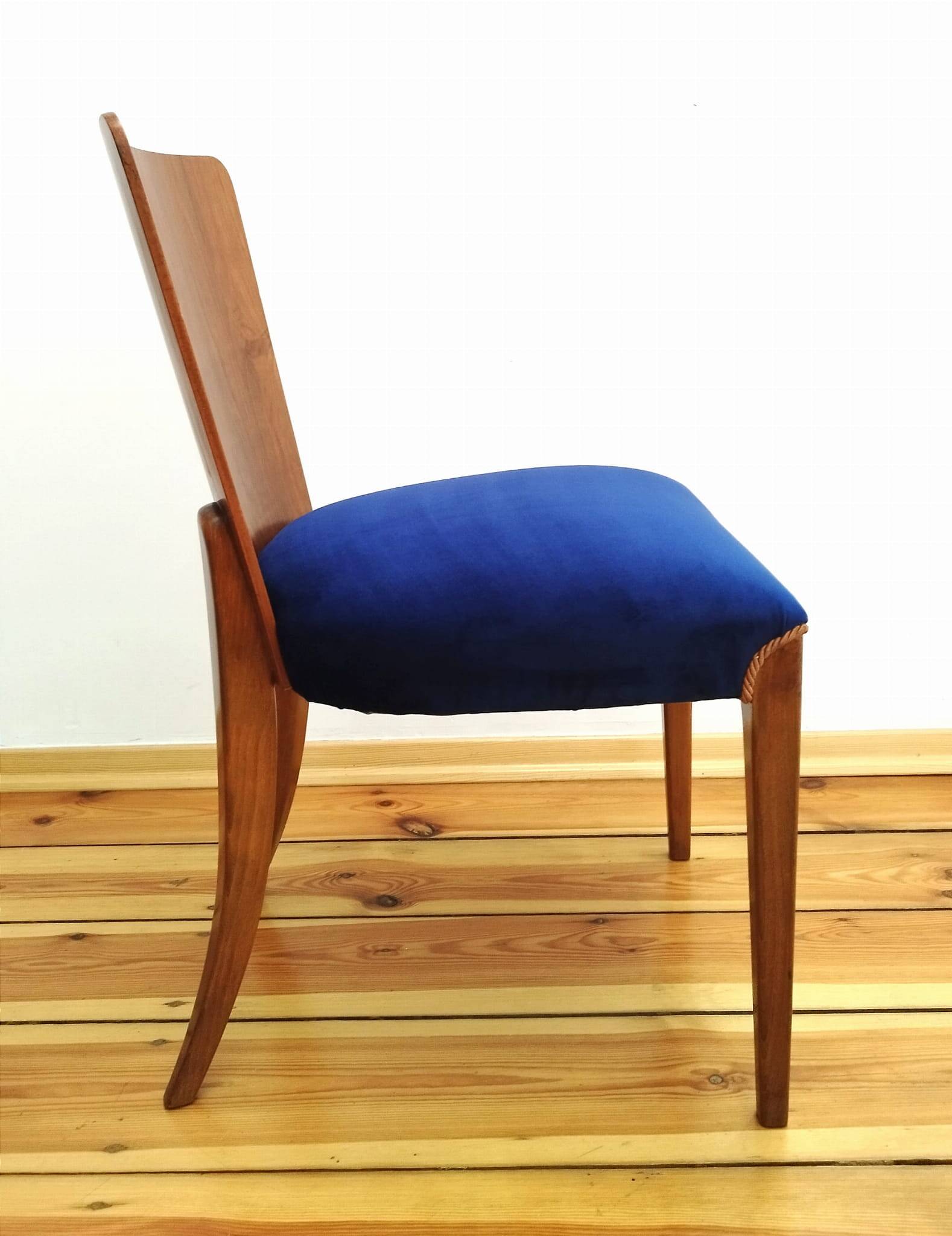 H-214 Chairs attributed by Jindřich Halabala for Up Zavody, 1950s, Set of 4