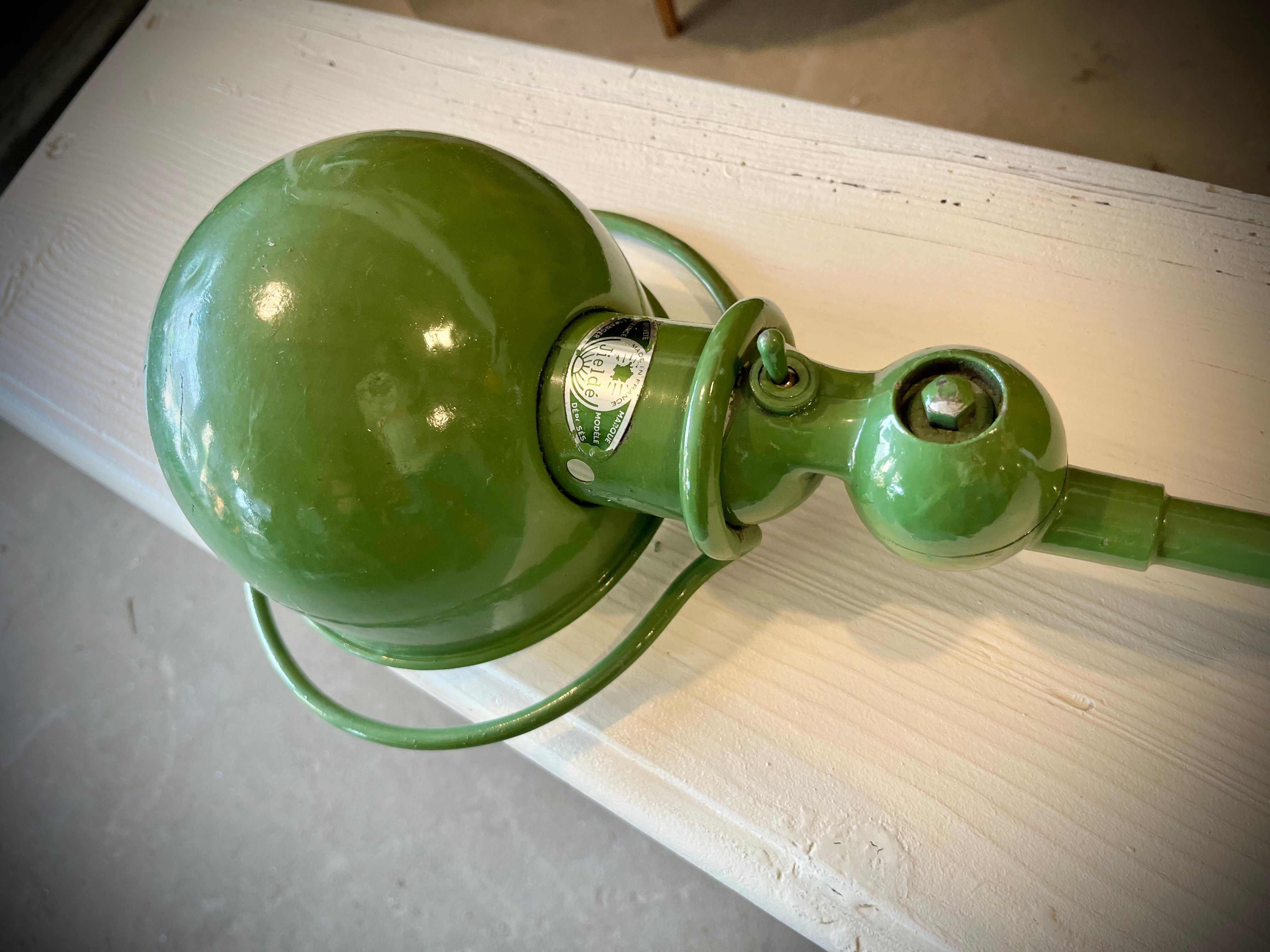 Jielde lamp with 2 arms
