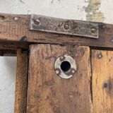 Established former brutalist console oak pine