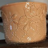 Cache pot abricot