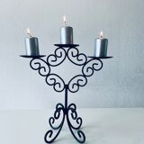 Iron candlestick
