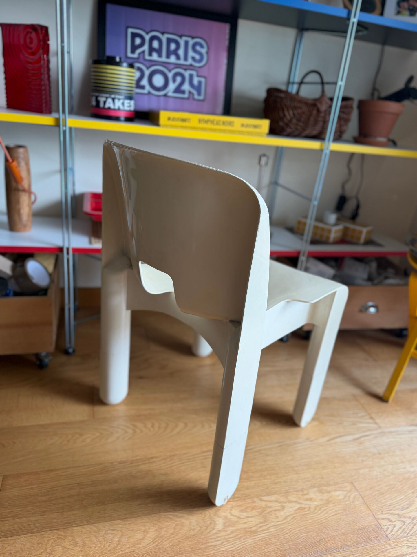Chaise Universal 4867 de Joe Colombo pour Kartell, 1967 