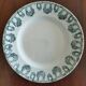8 iron earthenware plates (St Amand Hamage HB & Cie Sarreguemines Digoin)