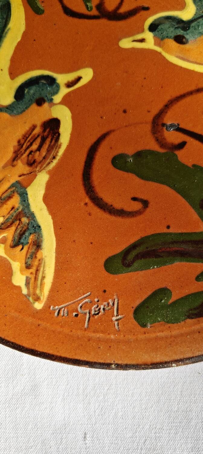 Decorative Provençal plates