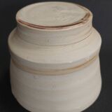 Vintage matcha bowl, stoneware, handcrafted.