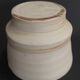 Vintage matcha bowl, stoneware, handcrafted.