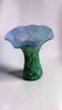 Grand vase en verre soufflé style La Rochère – 30 cm