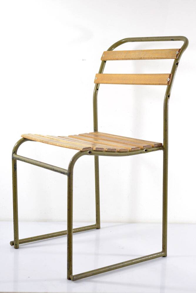 Vintage Patio / Veranda Chairs – Boijmans Museum, Rotterdam (11 Available)