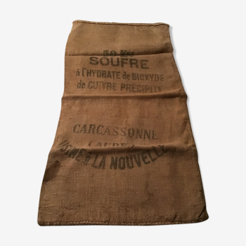 Carcassonne burlap bag