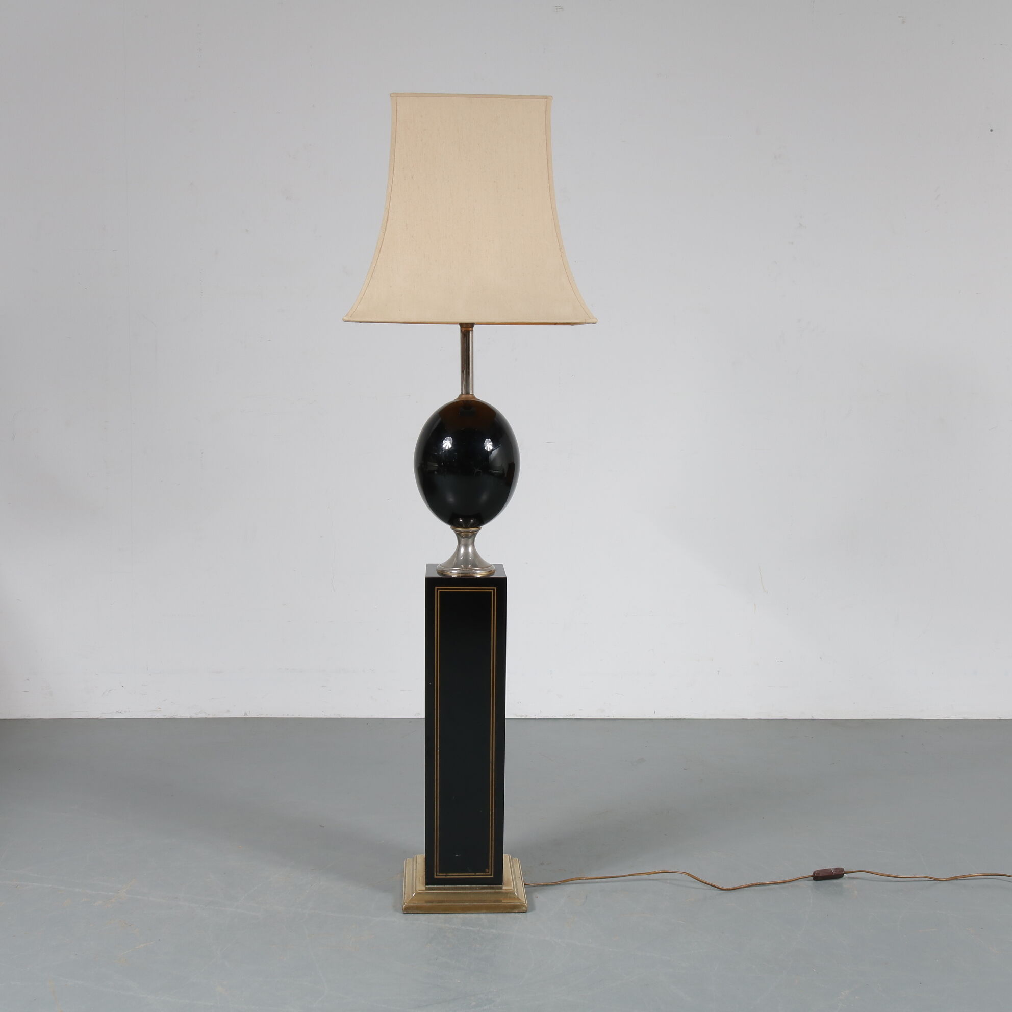 1970s Floor lamp, manufactured by maison Barbier in France