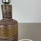 31 cm High Ceramic Table Lamp Base, 'Studio Pottery', by Tue Poulsen, Ceramic Denmark, 1970