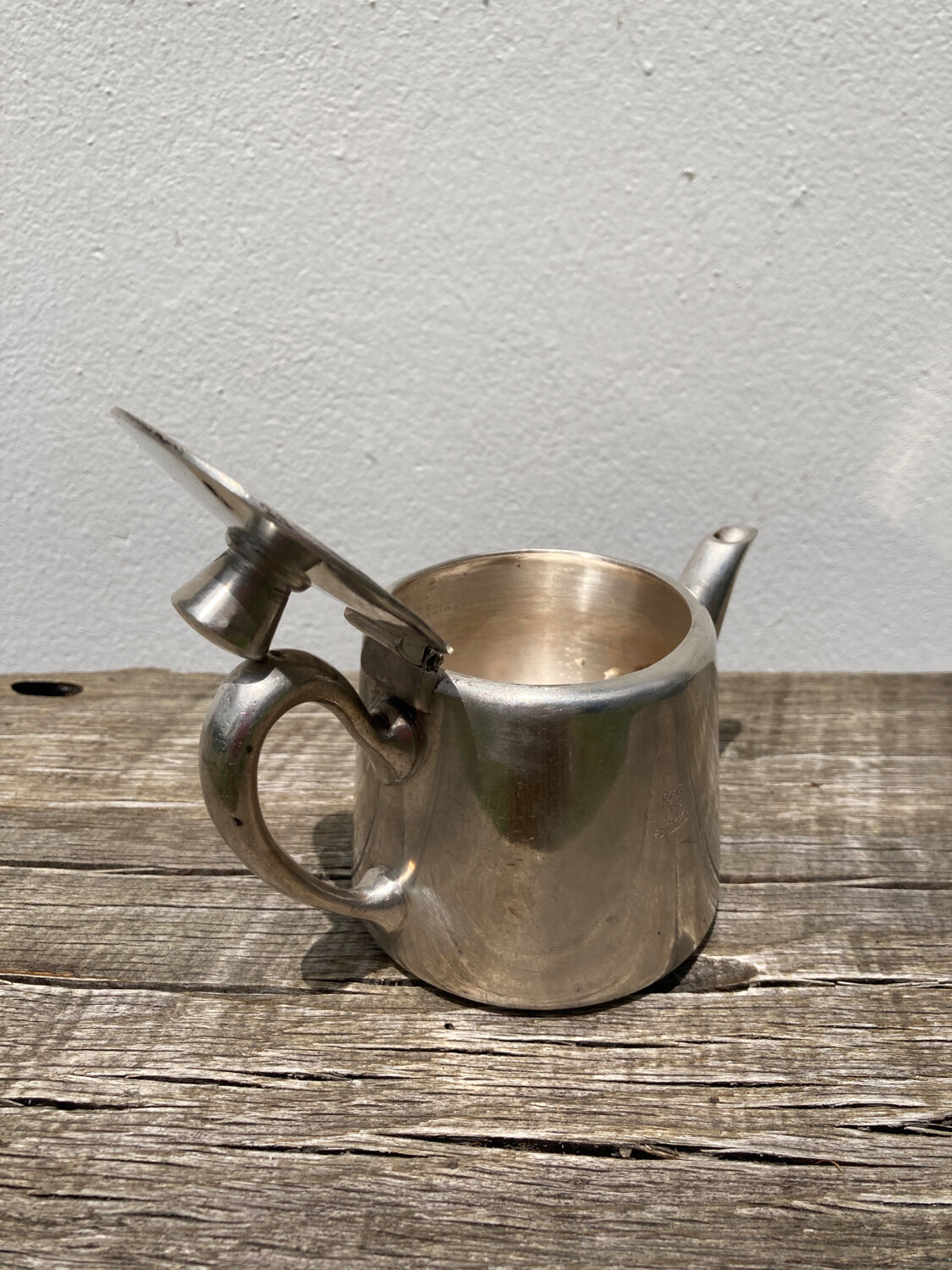 Christofle teapot in silver metal hotel 1930
