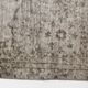 Grey Oushak Antique Wool Carpet