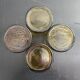 Set de 4 verres scandinaves ambre