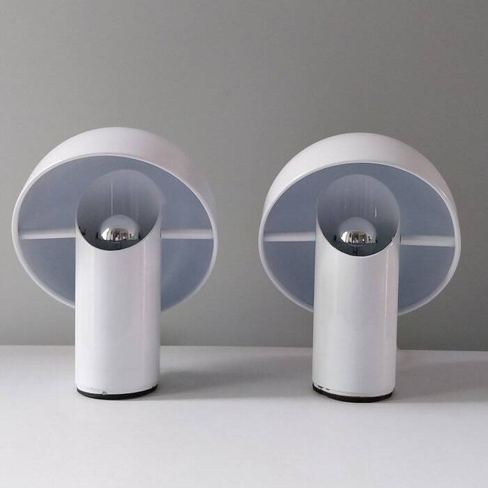 Set of two Italian table lamps from the 70s