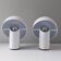 Set of two Italian table lamps from the 70s